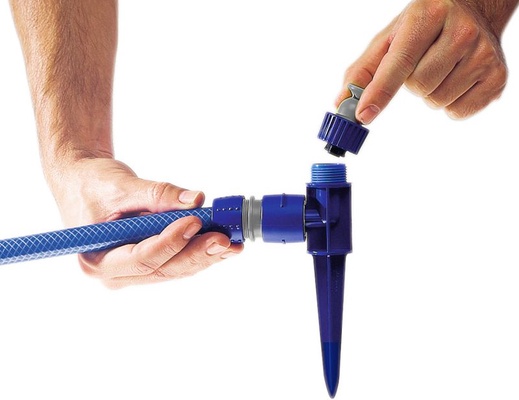 Aspersor Sectorial Plastico con Pincho 40 m2 Tatay